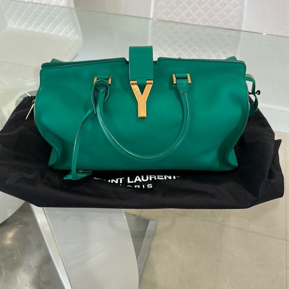 Ysl green purse - Picture 1 of 8